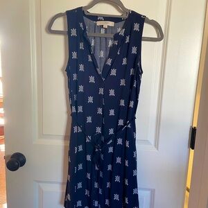 Loft adorable turtle print lightweight dress!
